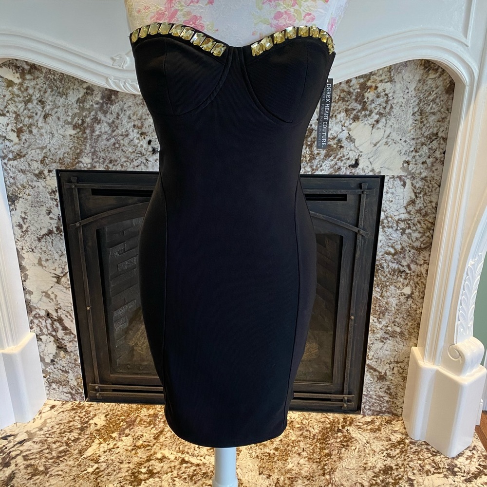 Special Occassion 💜 Derek Heart Couture little black dress.
NEW w tags - Picture 3 of 4